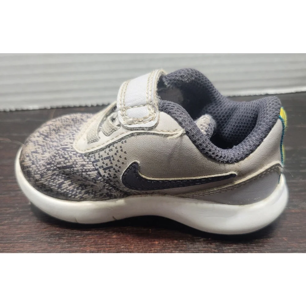 Nike Flex Contact Grey Running Shoes - Baby Toddler Size 4c (917935-008)